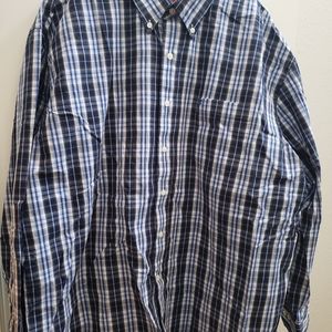 Plaid buttondown shirt